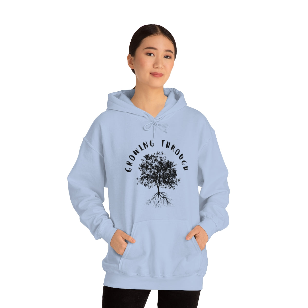 Growing Through Hooded Sweatshirt