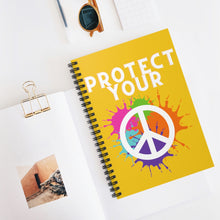 Load image into Gallery viewer, Protect Your Peace Spiral Notebook