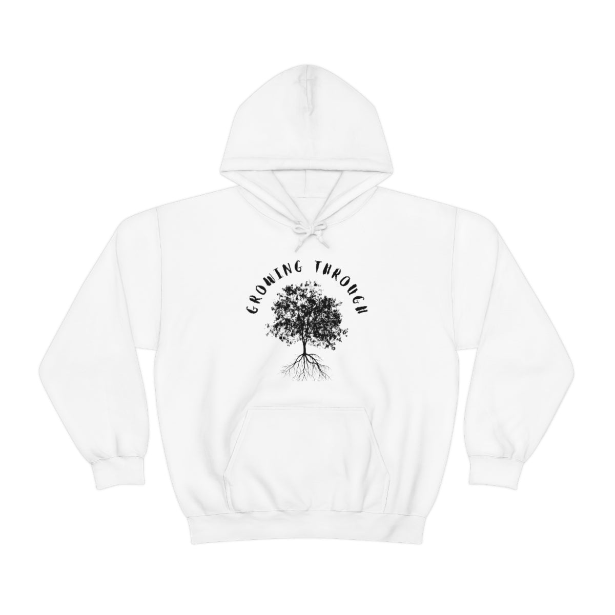 Growing Through Hooded Sweatshirt