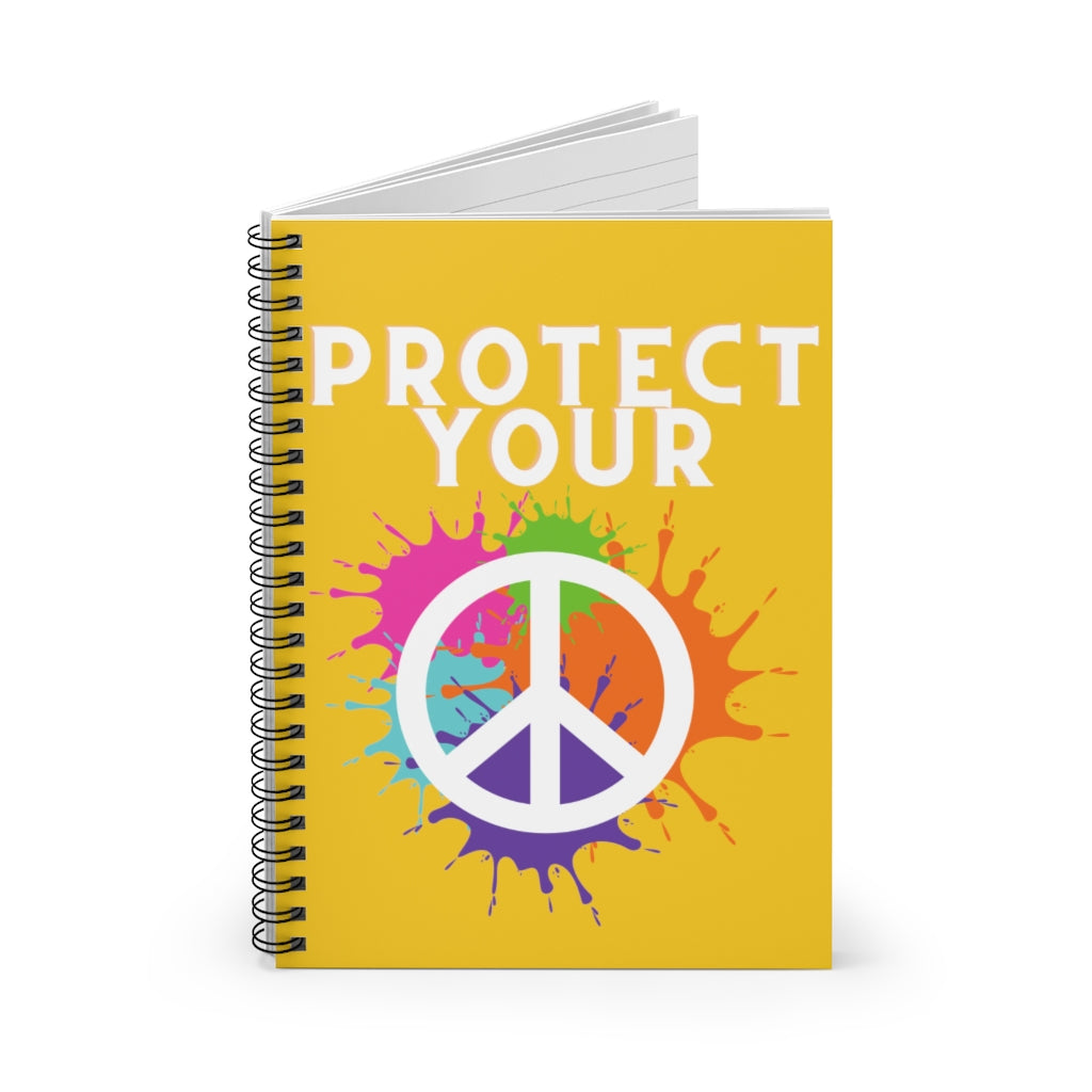 Protect Your Peace Spiral Notebook
