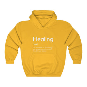 Healing Definition Hooded Sweatshirt