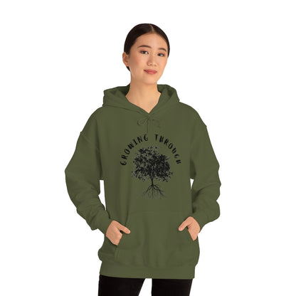 Growing Through Hooded Sweatshirt