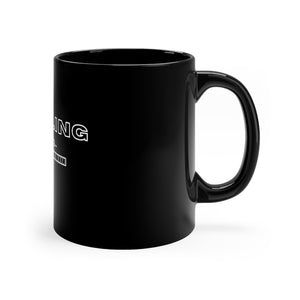 Healing Loading - Black Mug 11oz