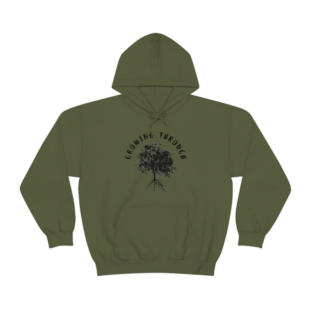 Growing Through Hooded Sweatshirt