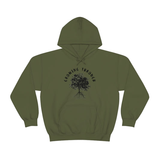 Growing Through Hooded Sweatshirt