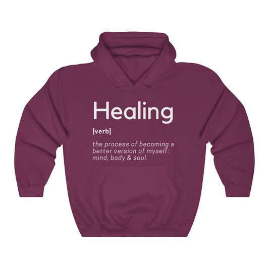 Healing Definition Hooded Sweatshirt